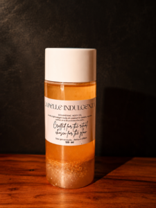 La Pelle Indulgenza shimmering body oil 120ml bottle